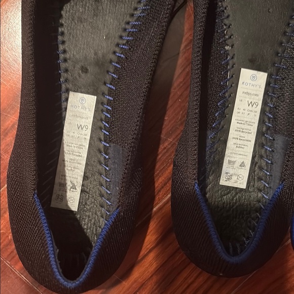 Rothy's the flat solid black - Picture 6 of 6